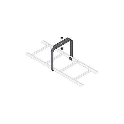 Middle Atlantic Products Ladder Cntr Bkt,24 ,blk,1 (CLBCSBW24)