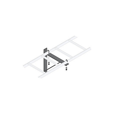 Middle Atlantic Products Triangle Wall Brkt,blk,1p (CLBTSB)