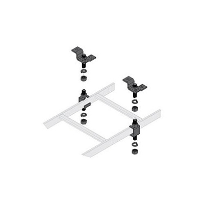 Middle Atlantic Products 5/8 Slotted Ceiling Kit,1 (CLH5/8CHK)