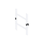 Middle Atlantic Products Ladder Wall Clamp,1pr (CLHRWC)