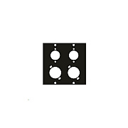 Middle Atlantic Products Combo M/f Xlr(4)port Ucp (COMBO4)