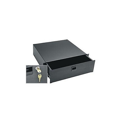Middle Atlantic Products 3sp Anod Drawer W/lock (D3LK)