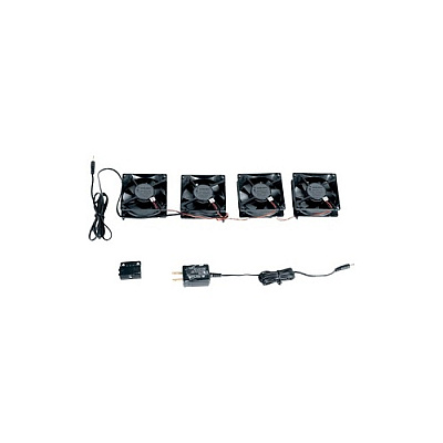 Middle Atlantic Products Dc Fan Kit 4 Fans 100cfm (DCFANKIT4)
