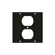Middle Atlantic Products Duplex (1) Port Ucp Pnl (DUP1)