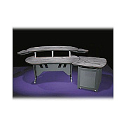 Middle Atlantic Products 84 Desk&ob W/sgl Rack,ps (ELUR+S12DPS)