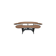 Middle Atlantic Products 84 Desk&ob W/2x4 Rks,dc (ELURDC)