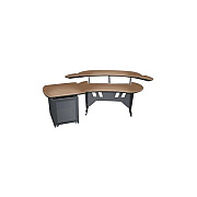 Middle Atlantic Products 60 Desk&ob W/sgl Rack,dc (ESUR+S12DDC)