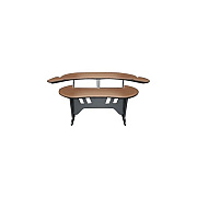 Middle Atlantic Products 60 Desk&ob W/2x4 Rks,hm (ESURHM)