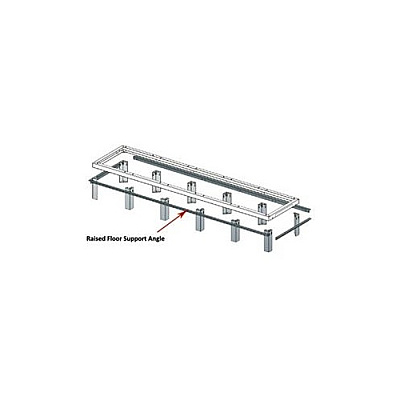 Middle Atlantic Products 4bay Grk Floor Angles (GANGLE436)