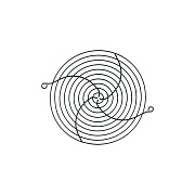 Middle Atlantic Products Hamburger Style Guard,6 (GUARD6)