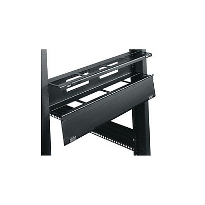 Middle Atlantic Products 2sp Hinged Horiz Cablemgr (HHCM2)