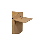 Middle Atlantic Products L2 Lectern,28w25d,cf,km (L2LDC2FCMKM)