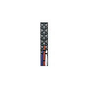 Middle Atlantic Products 4-3/4 W,13sp,tie Pst,6pk (LACE13OWP)