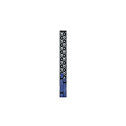 Middle Atlantic Products 3-1/4 W,23sp,tie Pst,6pk (LACE23OP)