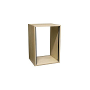 Middle Atlantic Products 12sp(21)rack,18deep,maple (MBRK12)