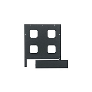 Middle Atlantic Products 4-1/2fan(4)top Mrk/wrk(bl (MW4FT)