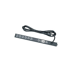 Middle Atlantic Products Slim Pwr Strip,8 Outlet,1 (PD815SCNS)