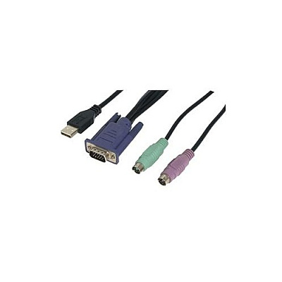 Middle Atlantic Products 4pack, Ps2/usb Cords (PS2/USB4C)