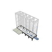 Middle Atlantic Products 1 Bay Rib,27w,36dp Sne (RIB1SNE2736)