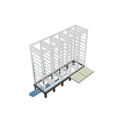 Middle Atlantic Products 2bay Riser Base,42inchd Grk (RIB2GRK42B)
