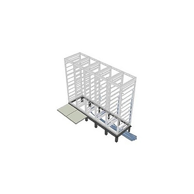 Middle Atlantic Products 2bay Riser Base,42inchdp Mrk (RIB2MRK42)