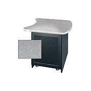 Middle Atlantic Products Sgl Bay Rk W/plx Dr,ps (S12DPS)