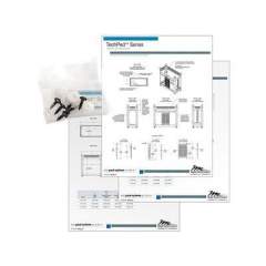 Middle Atlantic Products Tped Millwork Kit,1 Ped (TP-MK1)