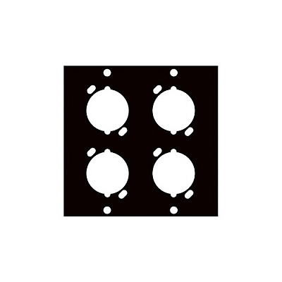 Middle Atlantic Products Female Xlr(4)port Ucp Pnl (UNIV4)