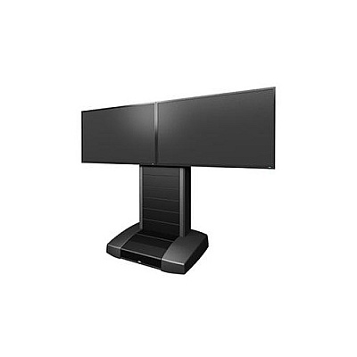 Middle Atlantic Products 2scrn 56-70,12sp.rk,black (VTC5670DRBW)