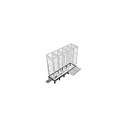 Middle Atlantic Products 1bay Wrk Floor Angles (pr (WANGLE1)