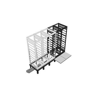 Middle Atlantic Products 3bay Wmrk Floor Angles Pr (WMANGLE33642)