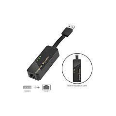 SIIG Portable Usb 3.0 Gigabit Ethernet (LBUS0714S1)