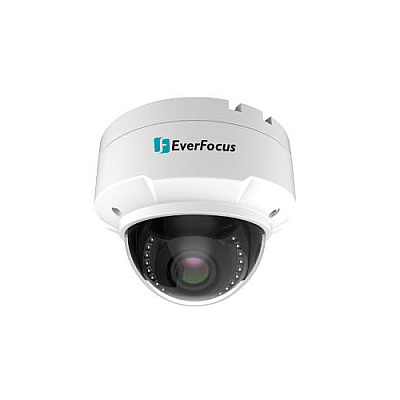 Everfocus Electronics 2mp,vandal Dome 2.8-12mm Lens ,60hz (EHN1250)