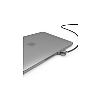 Compulocks Ledge Lock Adapter For Macbook Pro 13in M1 & M2 With Combination Cable Lock Silve (UNVMBPRLDG01CL)