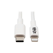 Tripp Lite Usb-c Lightning Charging Cable White 3ft (M102003WH)