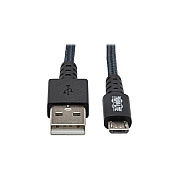 Tripp Lite Heavy Duty Usba To Usb Microb Cable 10ft (U050010GYMAX)