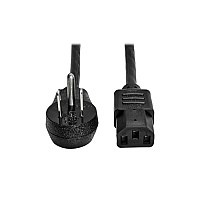 Tripp Lite Power Cord Right-angle 5-15p C13 15a 6ft (P00700615D)