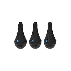 Clearone Communications Ceiling Mic Array Analog-x 3 Arrays (9306200309BA)