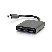 C2G Minidp To Displayport X2 4k Mst Hub (54290)