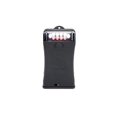 Foxfury Scout Jbk White & Red Led Clip Light (301004)