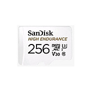 SanDisk High Endurance Microsdxc, 256gb, (SDSQQNR256GAN6)