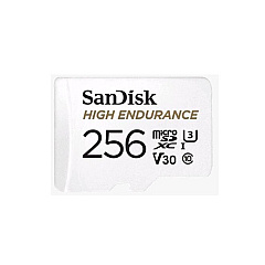 SanDisk High Endurance Microsdxc, 256gb, (SDSQQNR256GAN6)