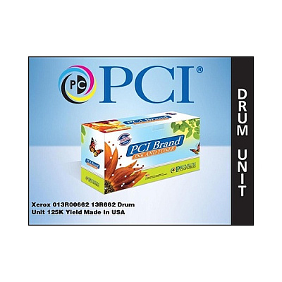 PCI Brand Compatible Xerox 013r00662 Drum Unit 125k Yld For Xerox 7845/7855/7970/ec7836/ec7856/altalink C8030/c8035/c8045/c8055 C8070 Made In Usa (013R00662PCI)