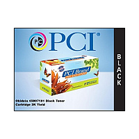 PCI Brand Compatible Okidata 45807101 Black Toner Cartridge 3k Yield Fits Okidata B412dn 432dn 512dn Mb472dnw 492dn 562dnw 562w Oki 45807101 (45807101PCI)