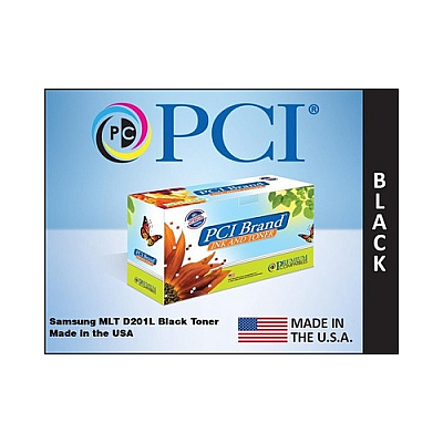PCI Brand Compatible Hp Su872a / Samsung Mlt-d201l Black Toner Cartridge 20000 Page Yield For Samsung Proxpress M4030nd/m4080fx Made In Usa (MLTD201LPCI)