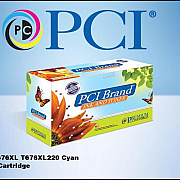 PCI Brand Eco-friendly Reman Epson 676xl T676xl220 Cyn Ink Cartridge For Epson Wp4010, Wp4020, Wp4023, Wp4090, Wp4520, Wp4530, Wp4533, Wp4540, Wp4590 (T676XL220PCI)