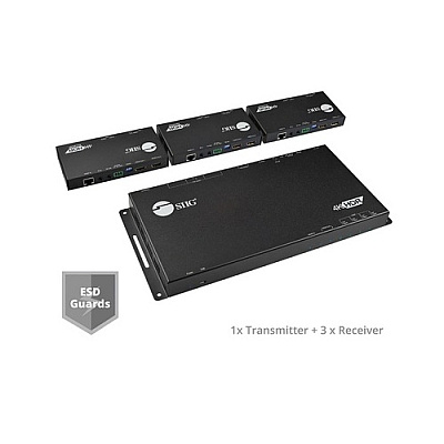 SIIG Hdmi 1x4 Splitter Hdbaset Extender (CEH24N11S1)
