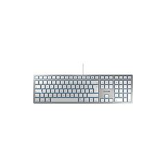 CHERRY Mac, White/silver, Usb, Us Intl 104+6 (JK1610US1)