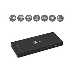 SIIG 1x16 Hdmi Splitter With 3d & 4kx2k (CEH24Q11S1)