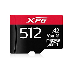 A-Data Adata 512g Microsdxc Uhs-1 U3 C10 Gaming (DX512GUI3XPGA2R)